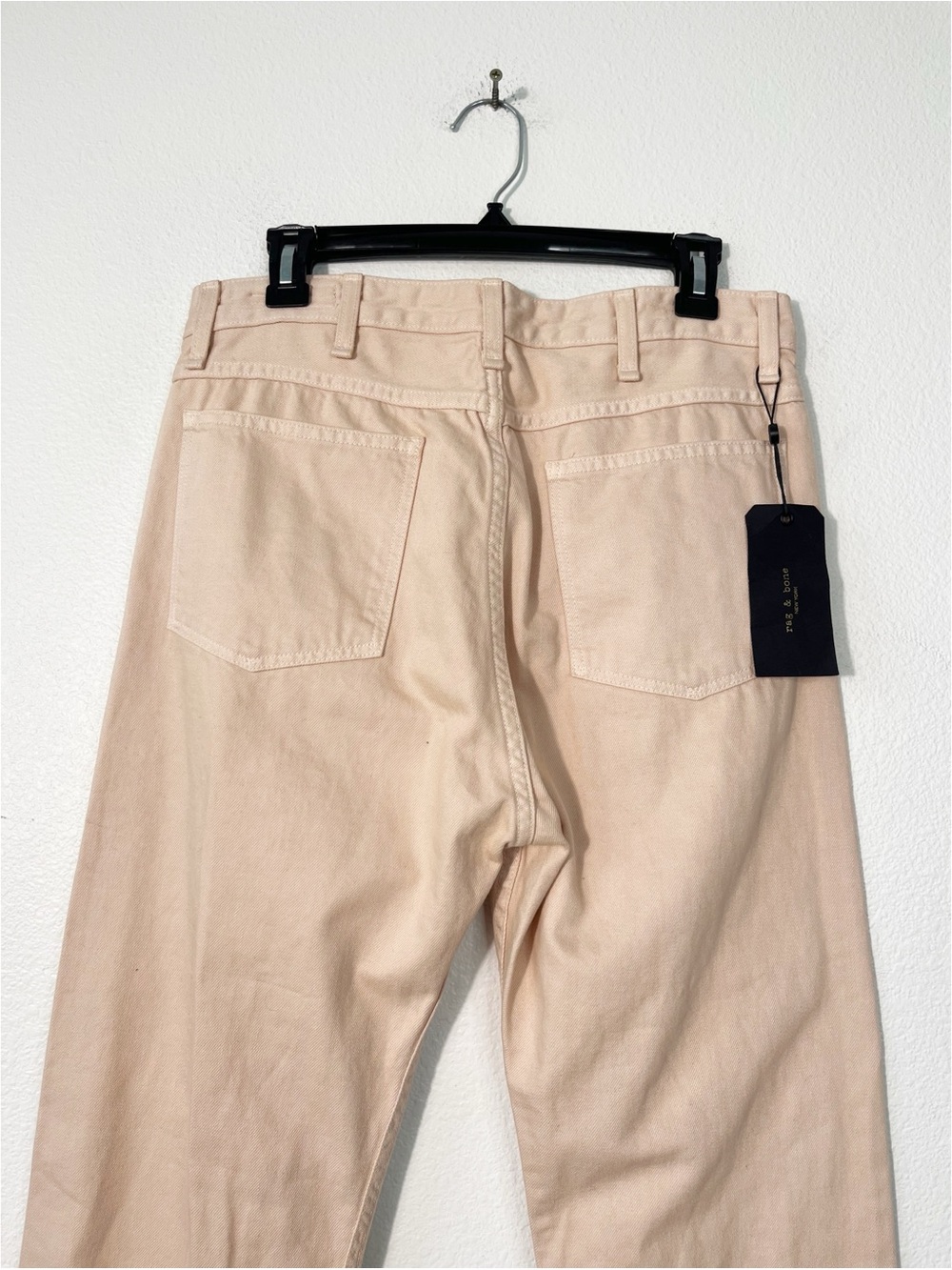 Rag & Bone Trompe L’oeil Selvedge Cuff Detail Jeans NEW - Picture 5 of 12